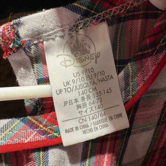 Disney Multicolor Plaid nightgown - Picture 3 of 4
